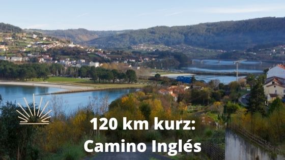 120 km Länge Camino Ingles