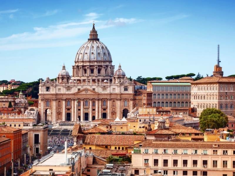 Pilgerziel Petersdom in Rom