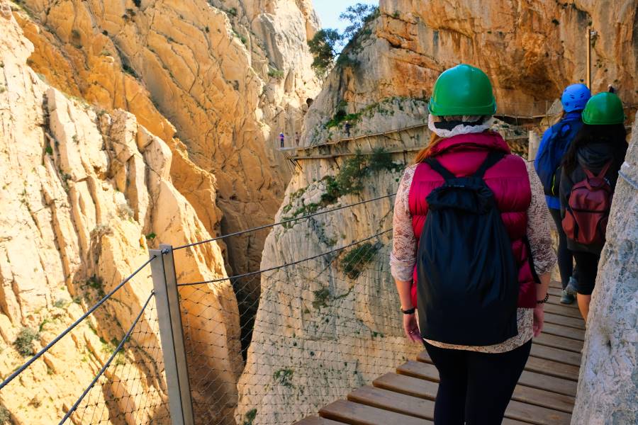 Geführte Wanderung durch den Caminito del Rey in Spanien