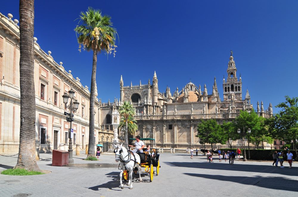 Die Kathedrale ist eine der Top Sehenswürdigkeiten von Sevilla