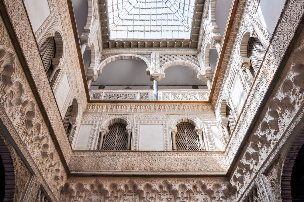 Im Inneren des Real Alcázar von Sevilla