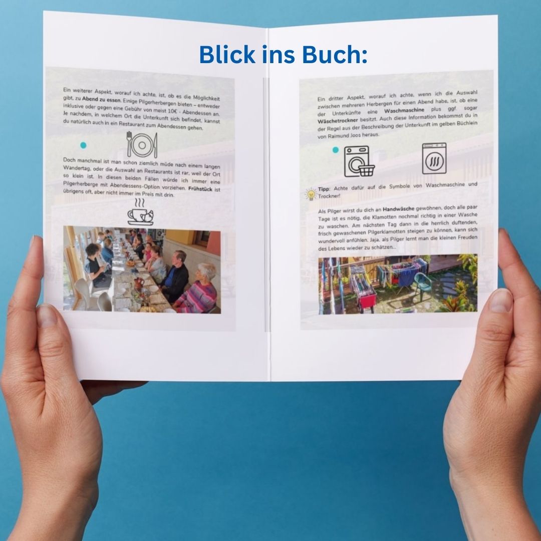 Blick ins Jakobsweg Herbergen eBook groß