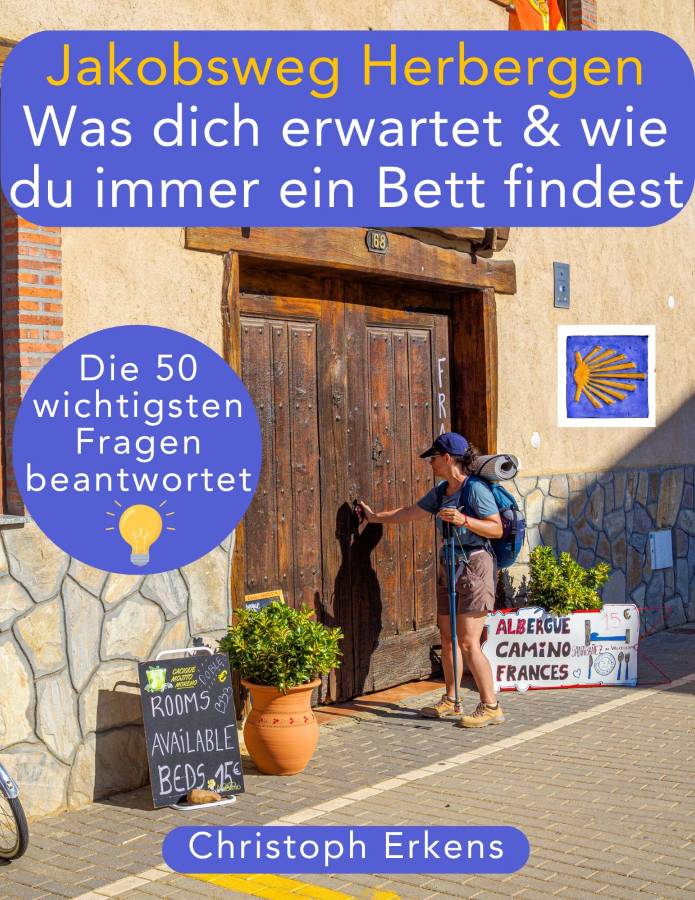 Jakobsweg Herbergen Buchcover