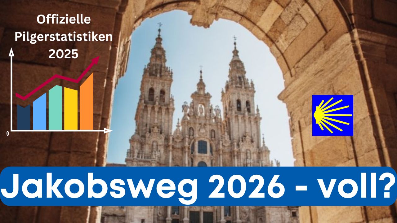 Jakobsweg Statistiken 2025