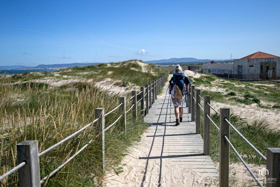 Jakobsweg Portugal mit Meerblick