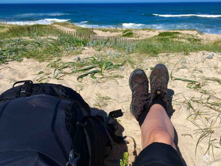 Wander-Pause am Atlantik