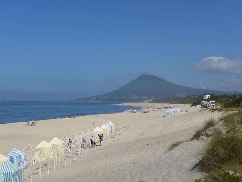 Strandabschnitt auf dem Camino 3