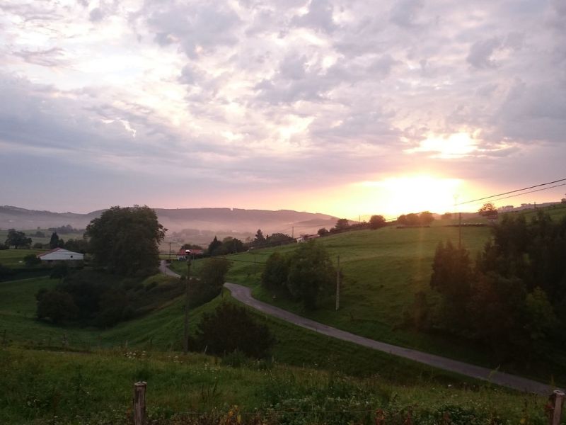 Tolle Landschaf in den Bergen von Spanien am Jakobsweg 18