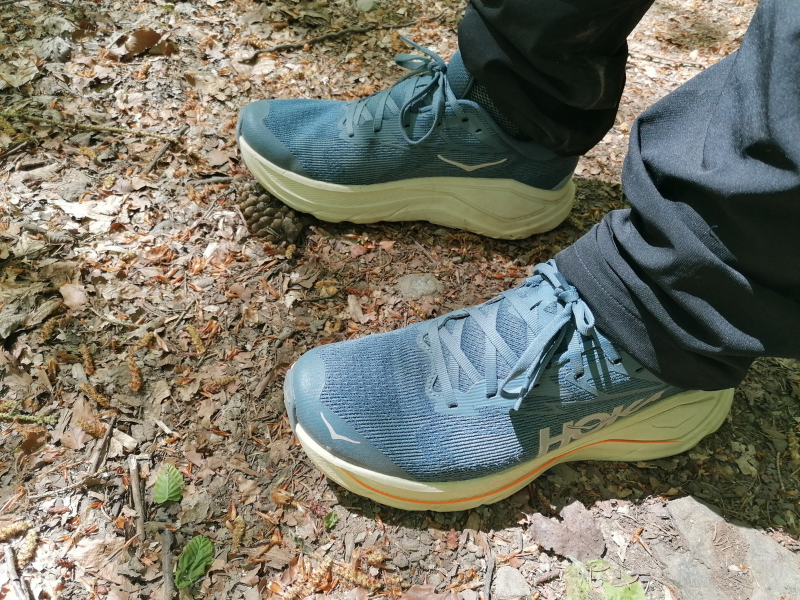 Die HOKA Challenger Schuhe beim Wandern im Test