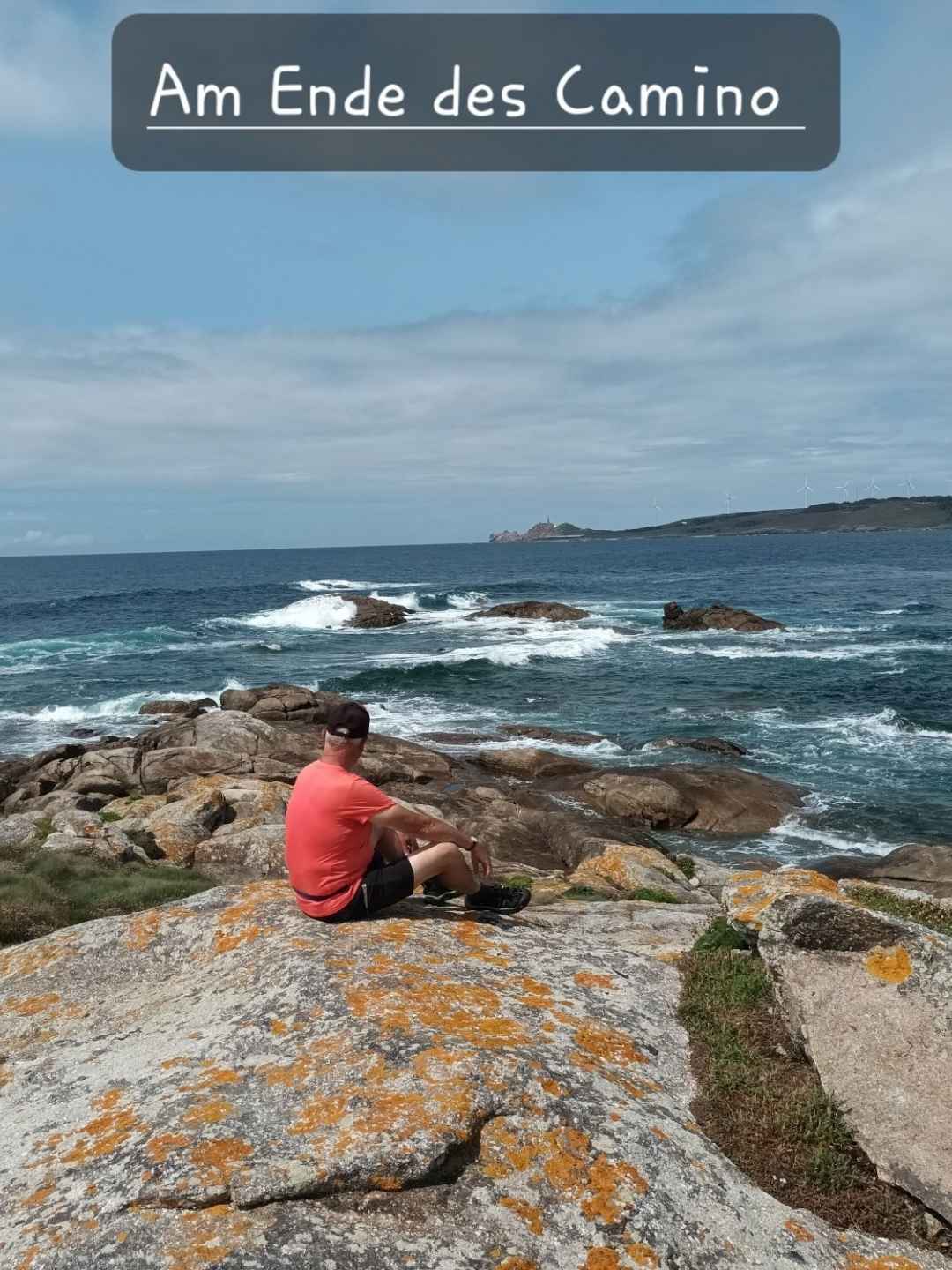 In Muxia am Ende der Welt angekommen, und das nach einem Camino Frances,da fehlen einem die Worte. Foto: Paul Anton