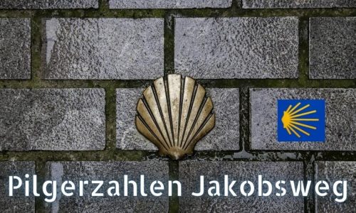 Pilgerzahlen Jakobsweg