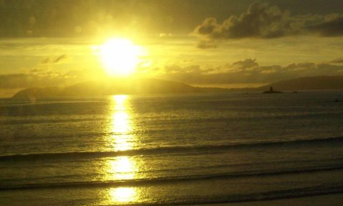 Sonnenuntergang am Ende der Welt Finisterre Sonnenuntergang am Ende der Welt Finisterre