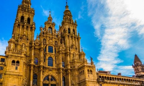 Ziel des Pilgerwegs ist die Kathedrale von Santiago