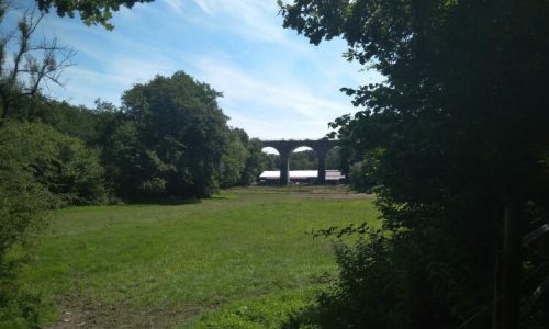 Viadukt auf dem Eifelsteig